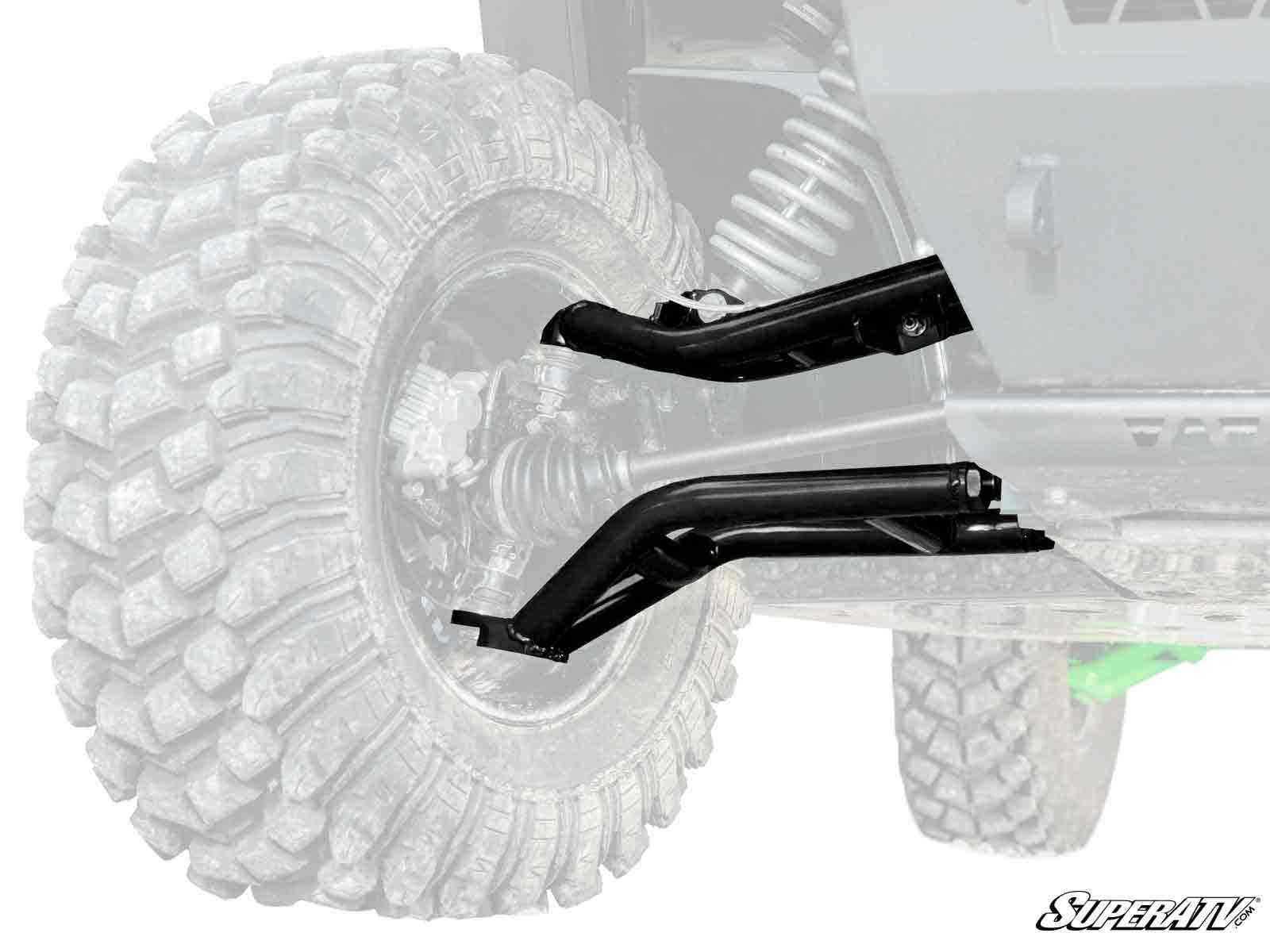 1.5" Upper Forward Offset - HC - 38mm Tube A-Arms + Heavy Duty Ball Joints by A2D Motorsports