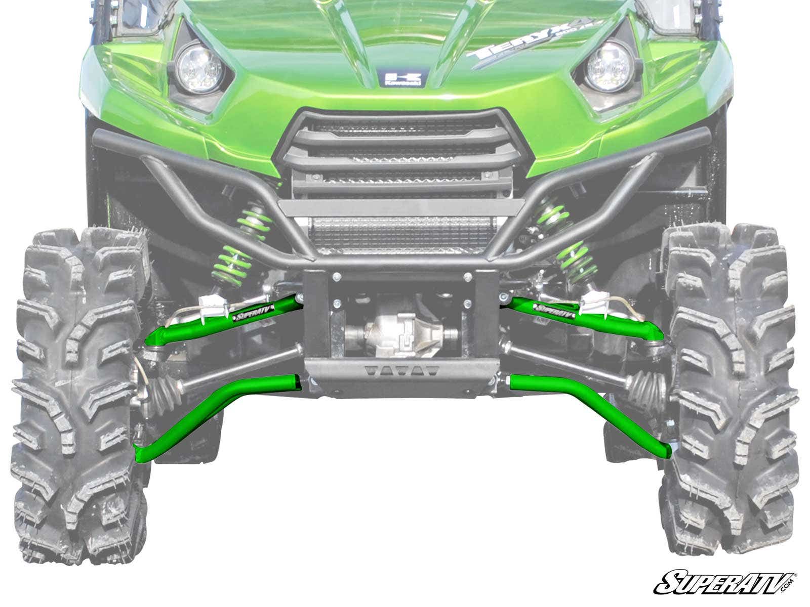 Kawasaki Teryx 4 High Clearance A-Arms + Standard Duty Ball Joints by SuperATV