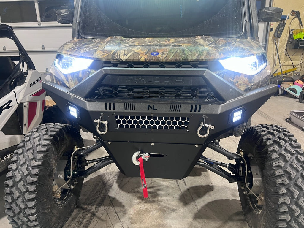 Polaris Ranger Front Bumper with LED Lights