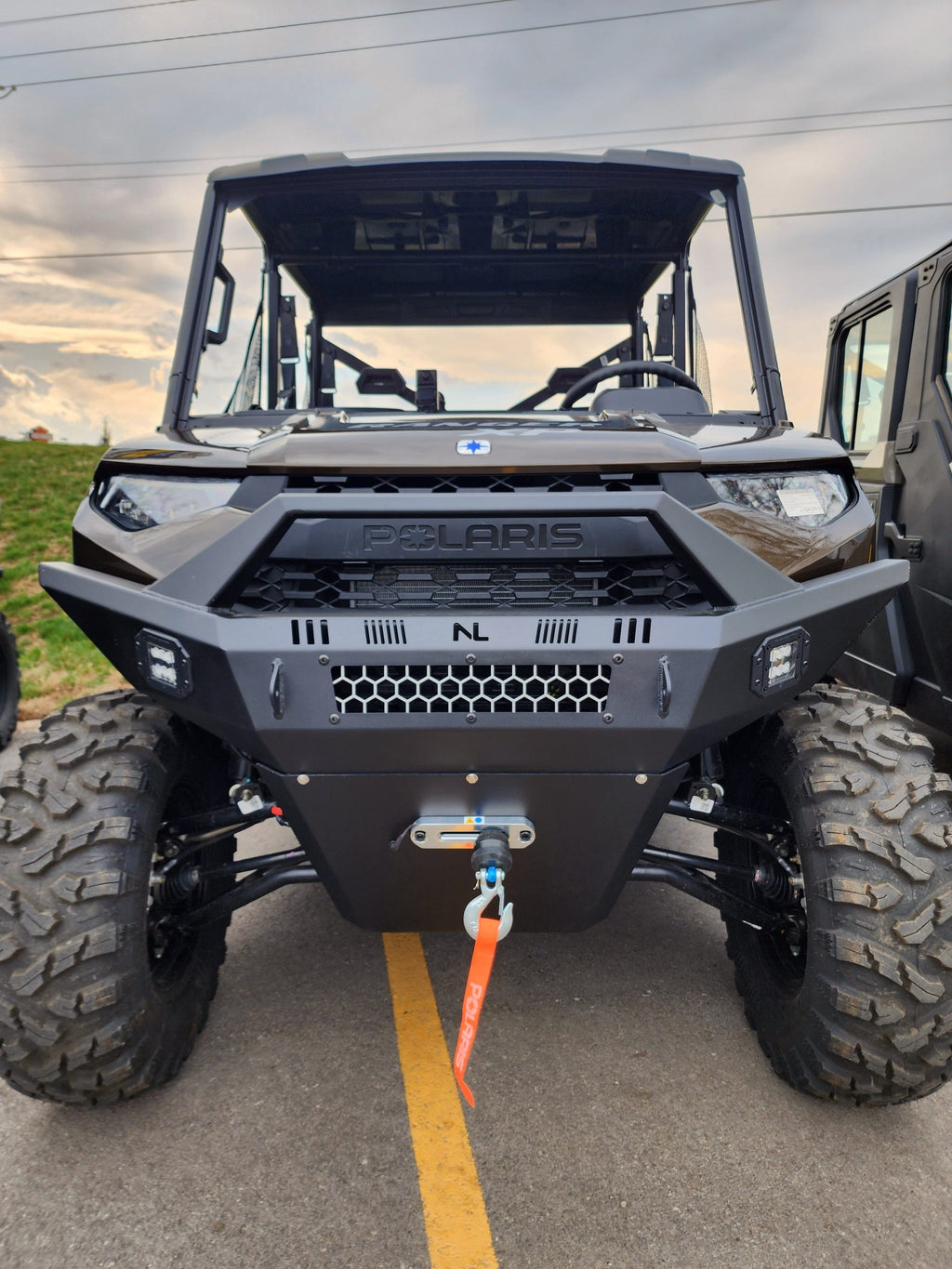 Polaris Ranger Front Bumper with LED Lights