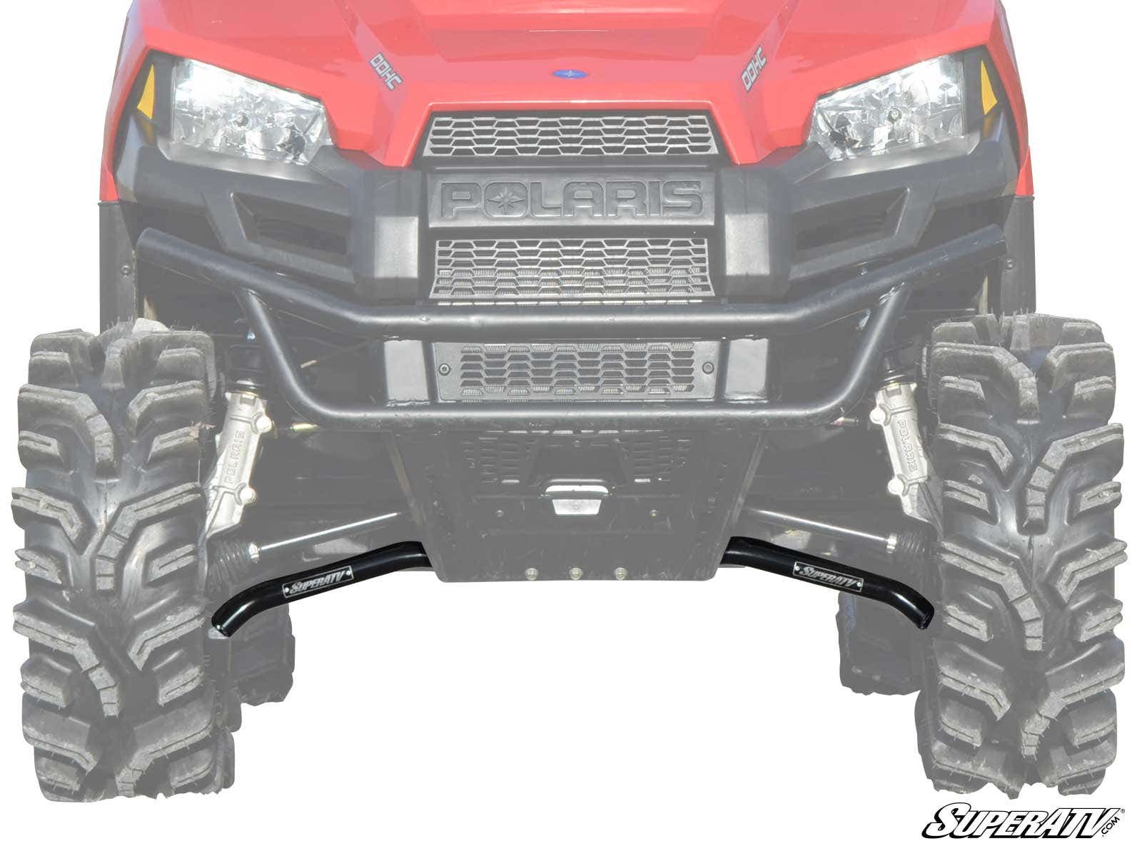 Polaris Ranger 570 High Clearance A-Arms — Black by SuperATV