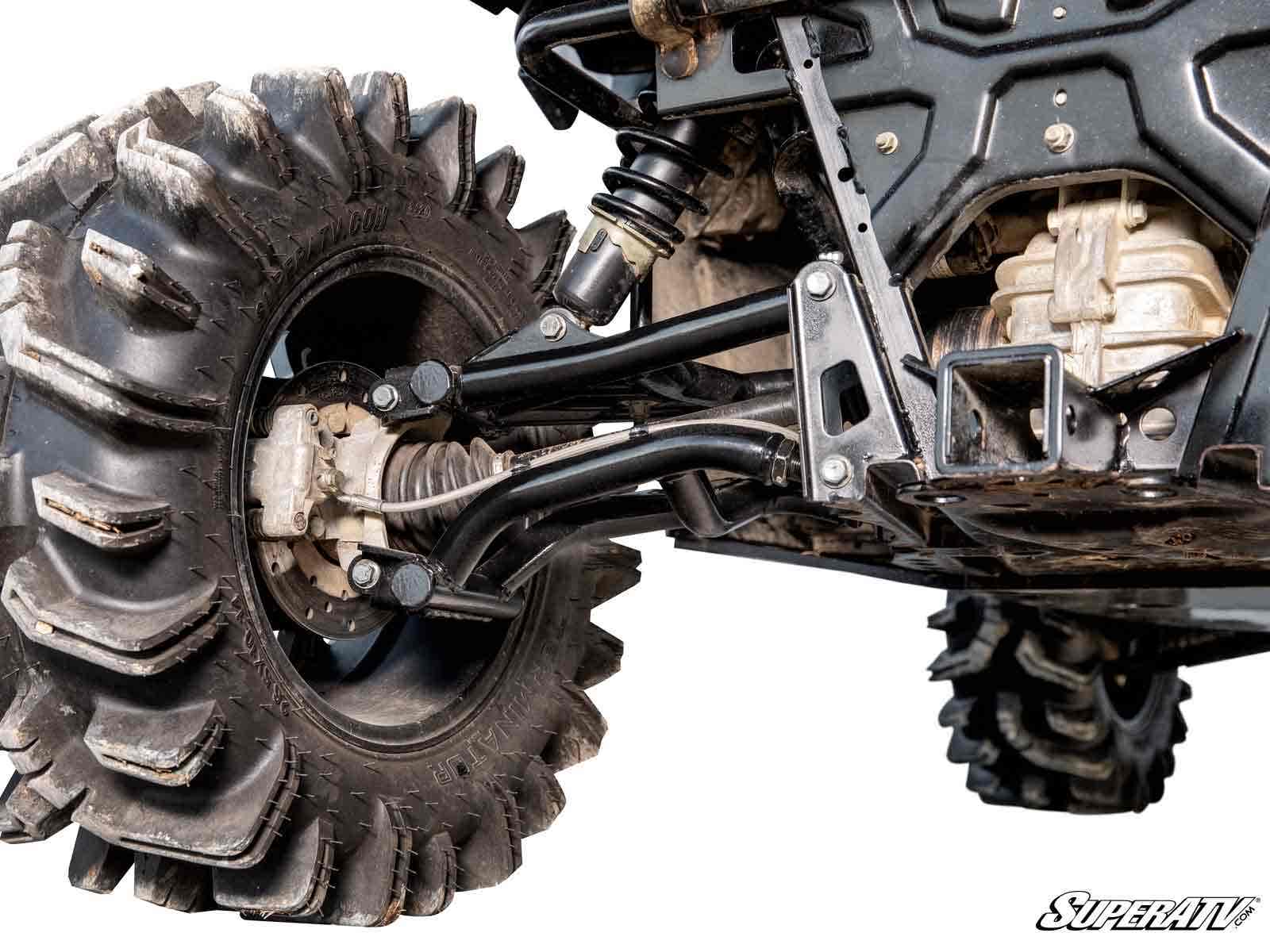 Polaris Ranger 570 Mid-Size A-Arms — Black by SuperATV