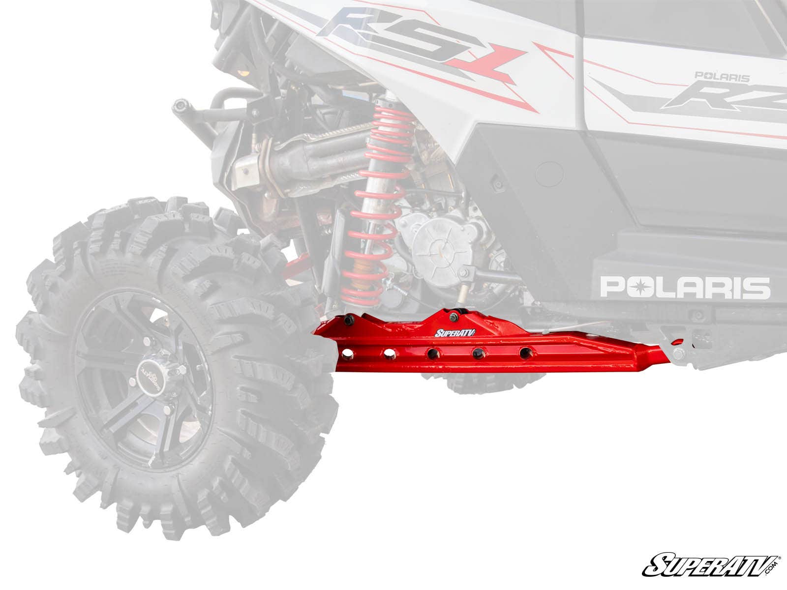 Polaris RZR XP 1000 Rear Trailing Arms — Orange by SuperATV