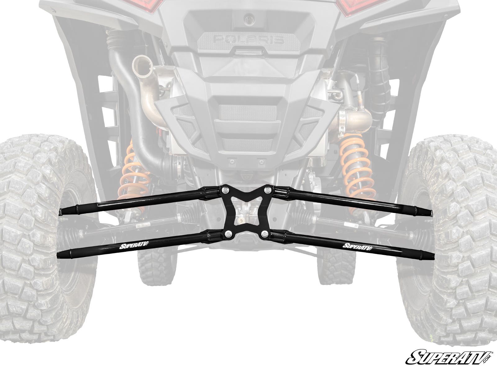 Polaris RZR XP 1000 Tube Radius Arms — Black by SuperATV