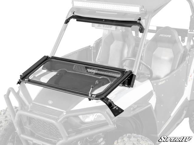 Polaris RZR S 1000 Flip Down Glass Windshield