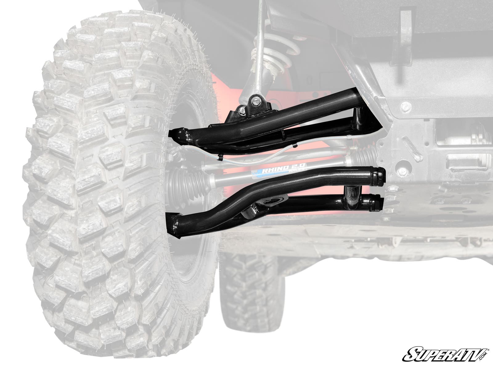 Polaris Ranger XP 1000 High Clearance 1.5" Forward Offset A-Arms by SuperATV