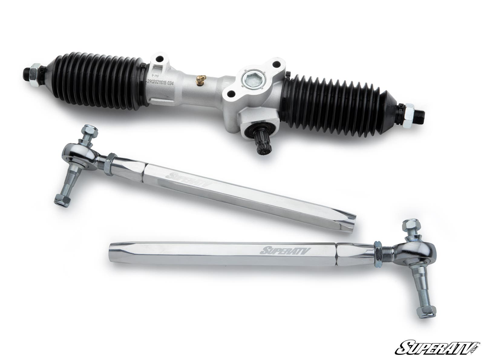 Polaris Ranger 1000 RackBoss 2.0 Rack & Pinion with HD Swaged Tube Tie Rods by SuperATV