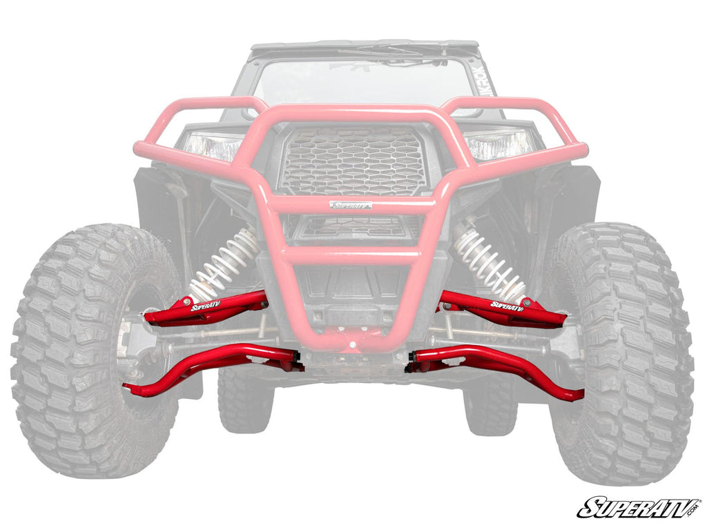 Polaris RZR 900 S High Clearance 1.5" Forward Offset A-Arms by SuperATV — view 2