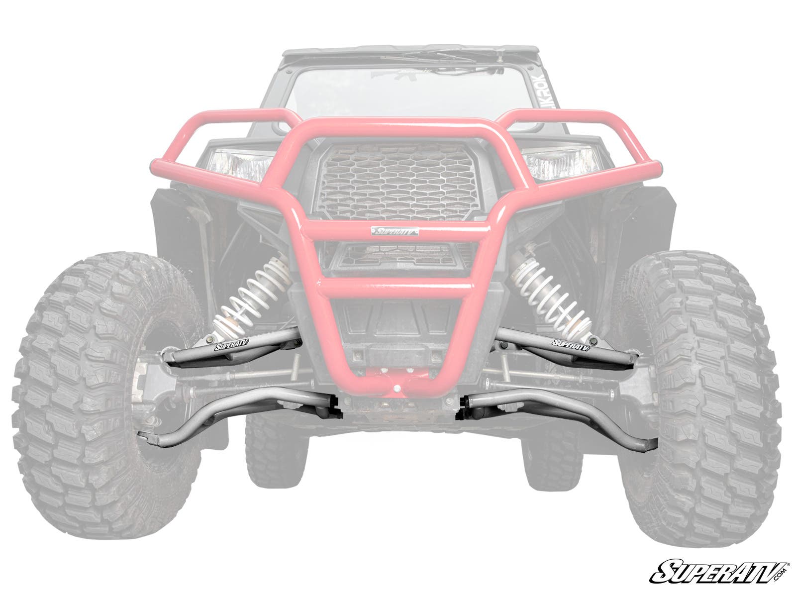 Polaris RZR 900 S High Clearance 1.5" Forward Offset A-Arms by SuperATV