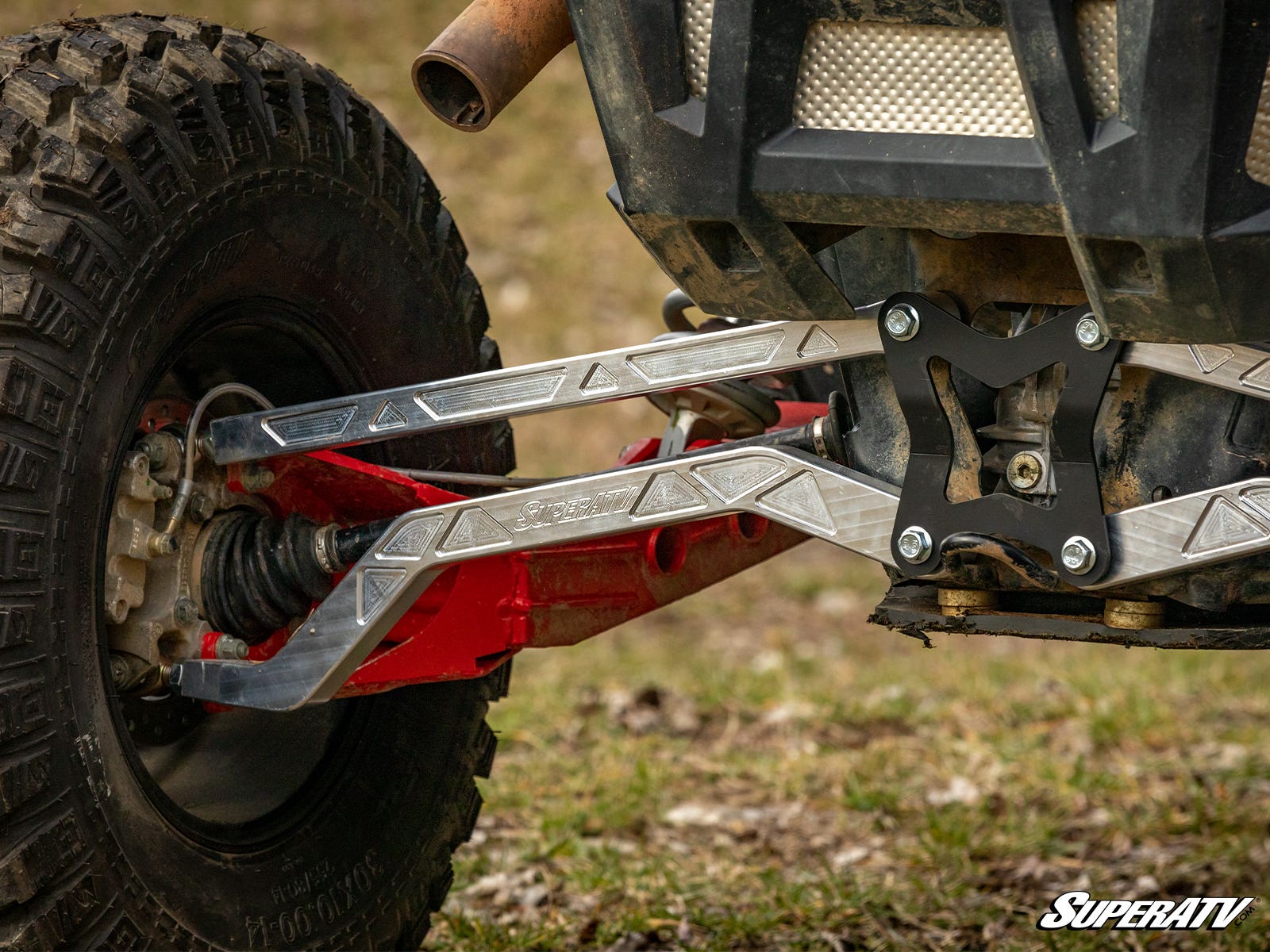 Polaris RZR XP Turbo High Clearance Radius Arms by SuperATV
