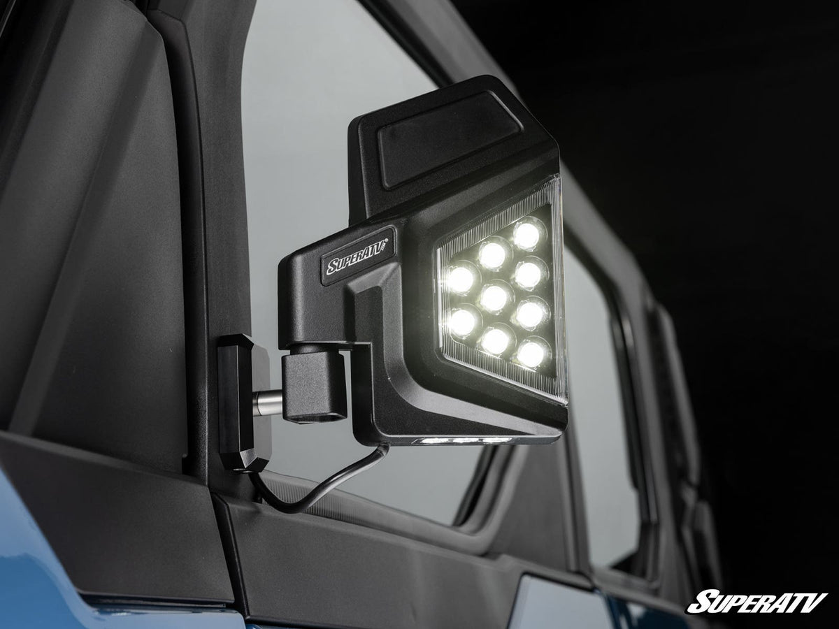 Polaris Xpedition Dual Section LED Side-View Mirrors by SuperATV