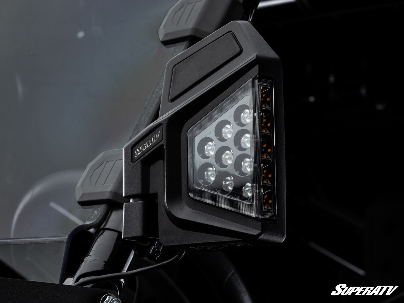 CFMOTO Dual Section LED Side-View Mirrors