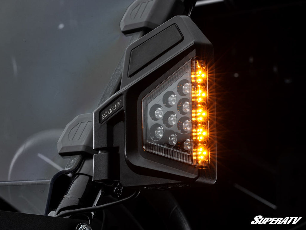 CFMOTO Dual Section LED Side-View Mirrors
