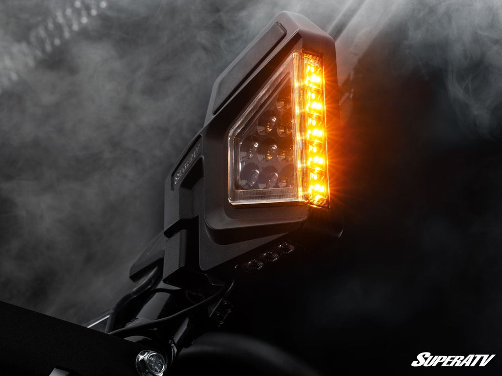CFMOTO Dual Section LED Side-View Mirrors