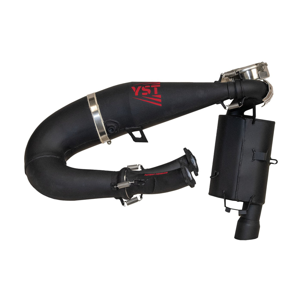 SLP 9R single pipe set, optional full exhaust for the A2D 900 Big Bore Kit
