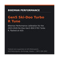 Bikeman Performance Torque Link tune for Ski-Doo Gen5 850 E-TEC Turbo R, flashed at A2D Motorsports