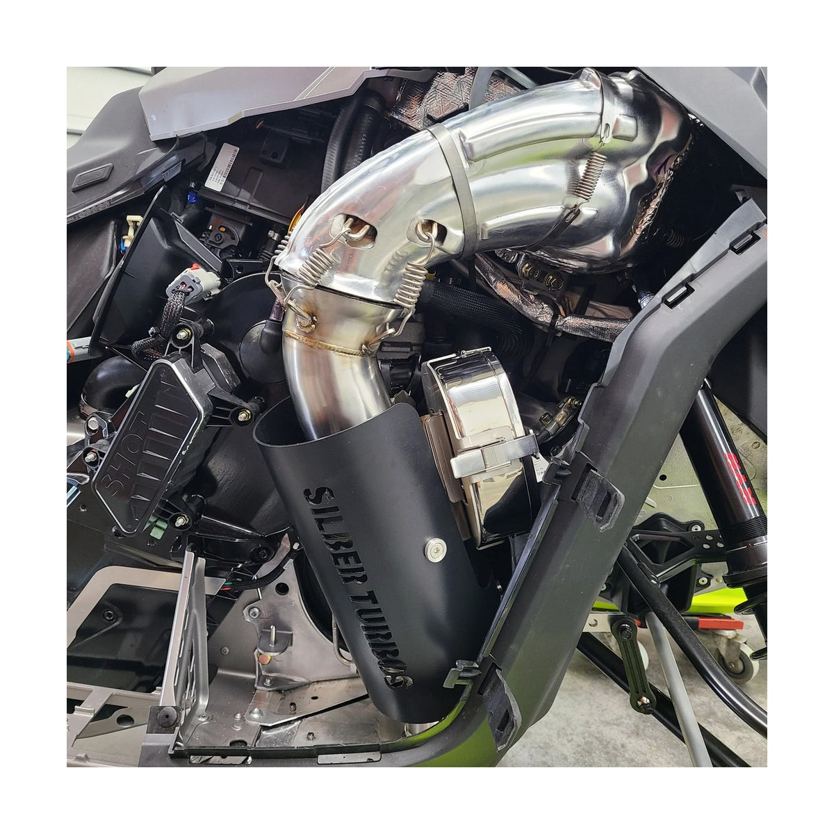 Silber Gen5 turbo silencer, cooker side